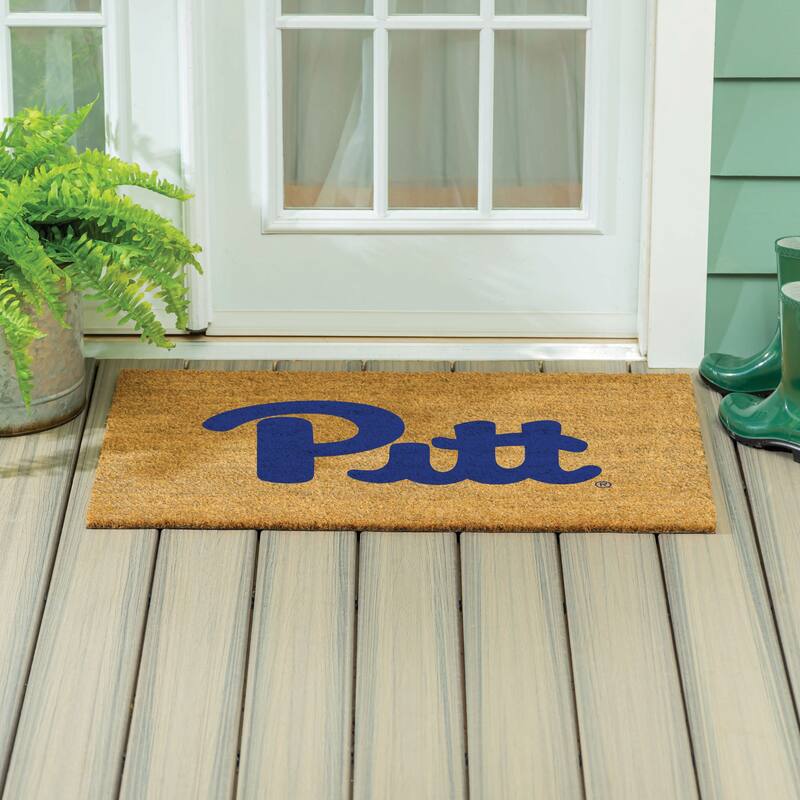 University of Pittsburgh Full Color Indoor/Outdoor Coir Mat