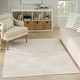 preview thumbnail 1 of 51, Nourison Textured Home Indoor only Geometric Area Rug 5' 3" x 7' - Beige/Ivory