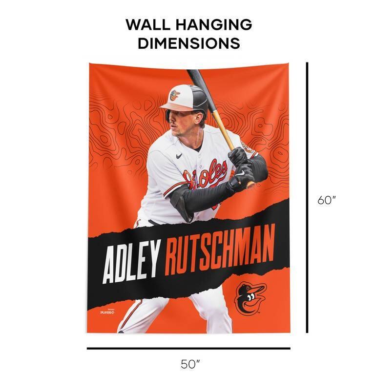 MLB Baltimore Orioles Player Wall Hanging - 50" x 60"