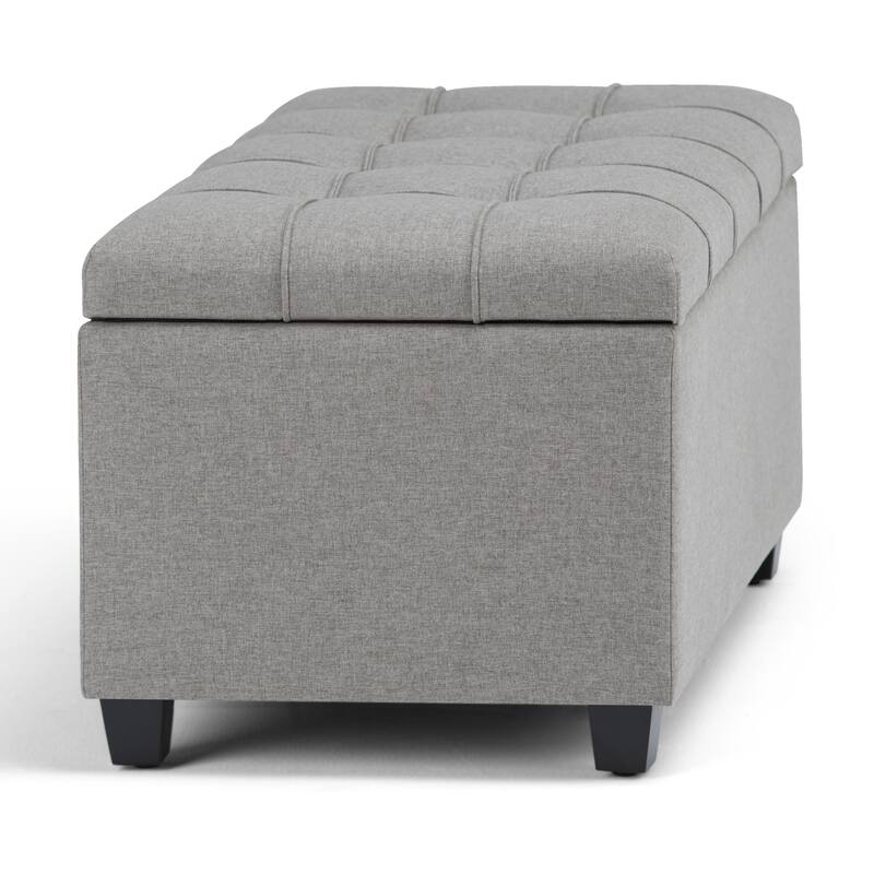 Modern Storage Ottoman Bench for Living Room