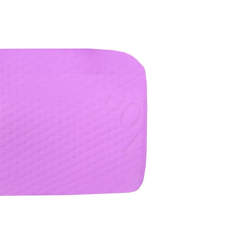Kin 6 Inch Memory Gel Foam Full Size Mattress, Fire Protection Layer, Pink