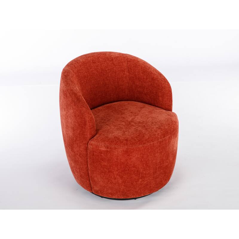 Swivel Accent Armchair Barrel Chair