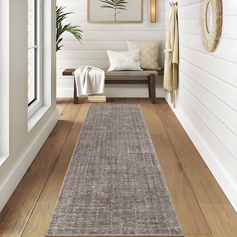 Washable Living Room Rugs Farmhouse Rug Modern Solid Carpet Soft Non Slip
