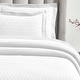 preview thumbnail 12 of 29, Superior Calvert Cotton Matelasse Bedspread and Sham Set White - California King