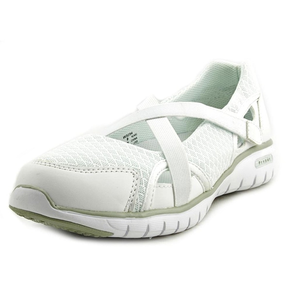 Propet Travellite Mary Jane Women White Flats