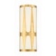 preview thumbnail 1 of 2, Royston Integrated LED Antique Gold Sconce