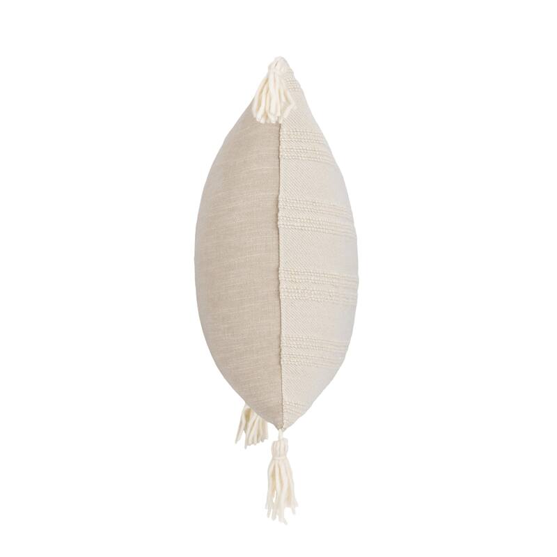 Villa by Classic Home York Wool Fabric Throw Pillow