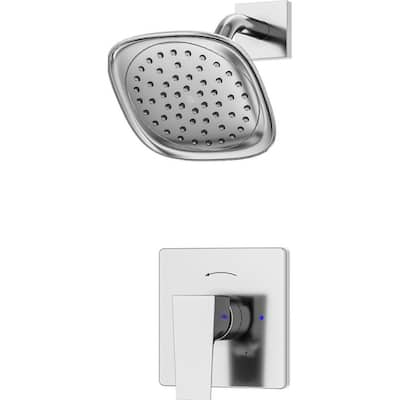 Symmons 4991TRM Verity Shower Only Trim Package with 2 GPM Single