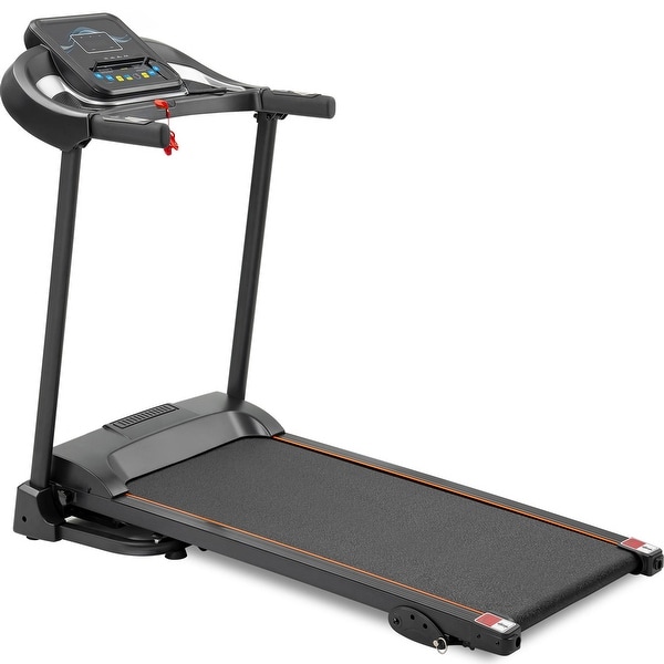 Best choice products 800w portable top folding electric motorized treadmill machine