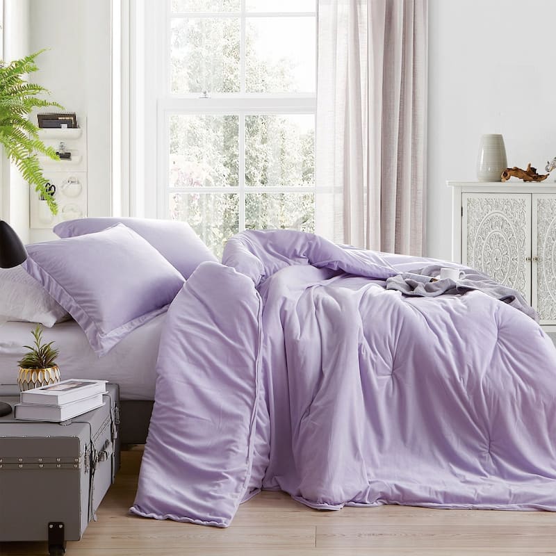 Baby Bird - Coma Inducer® Oversized Comforter Set - Twin XL - Orchid Petal