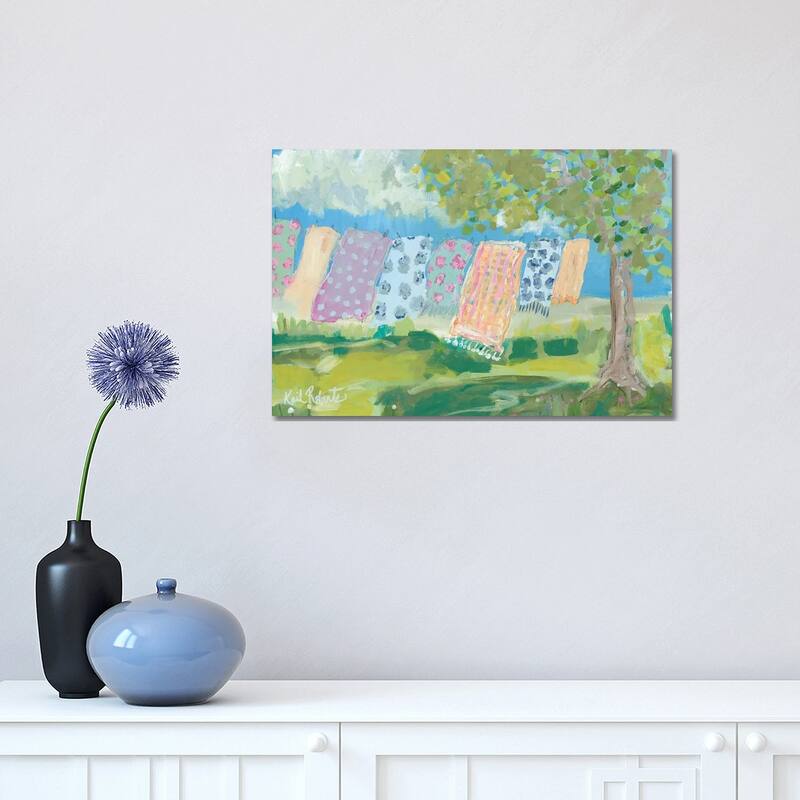 iCanvas "Laundry Day" by Kait Roberts Canvas Print - 12x18x1.5