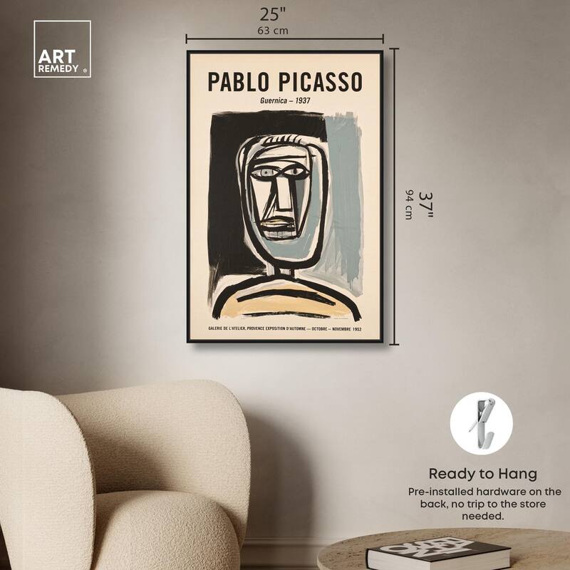 Head of Guernica Canvas by Art Remedy