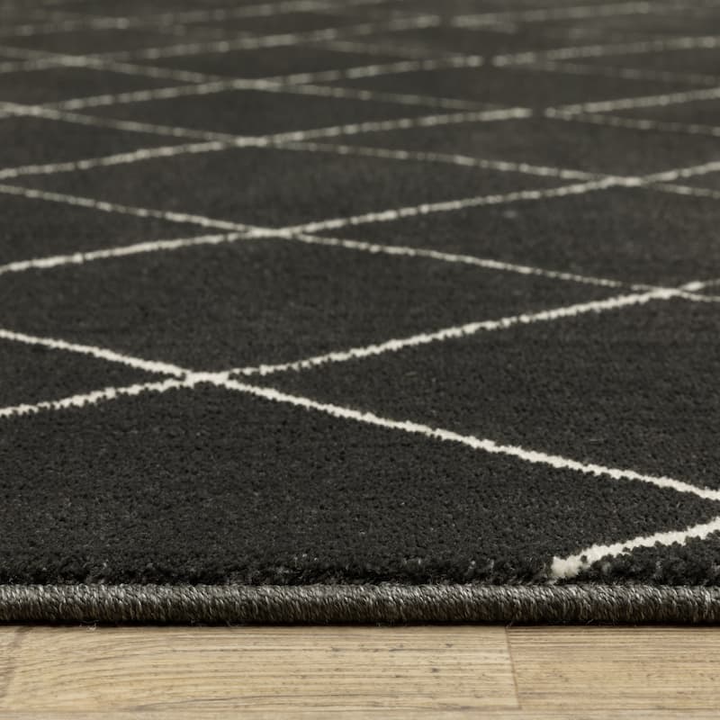 HomeRootsTrellis Transitional Rectangle Area Rug