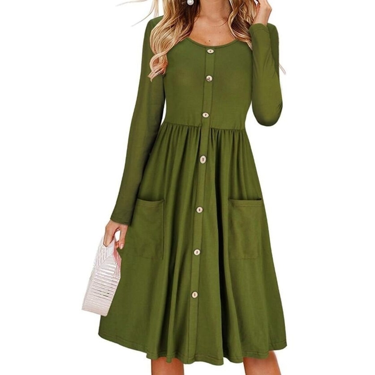 long sleeve skater dress formal