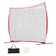 preview thumbnail 2 of 12, Barricade Backstop Net, Ball Sports Barrier Netting, Portable Practice Equipment with Carry Bag, Protection Screen 12x9 ft