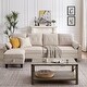 preview thumbnail 2 of 30, Modular Sectional Sofa Couch L Shaped With Storage Ottoman and Side Bags For Living Room