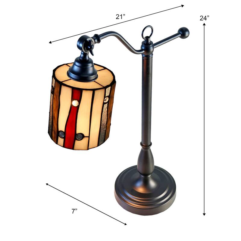El Anza Tiffany Desk Lamp