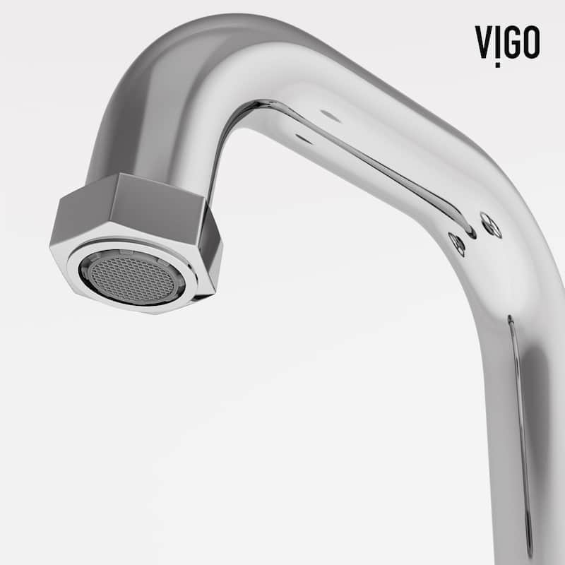 VIGO Hart 7" H 2-Handle Widespread Bathroom Faucet