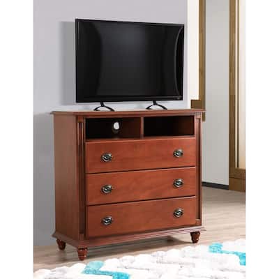 Summit Media Solid Wood Chest