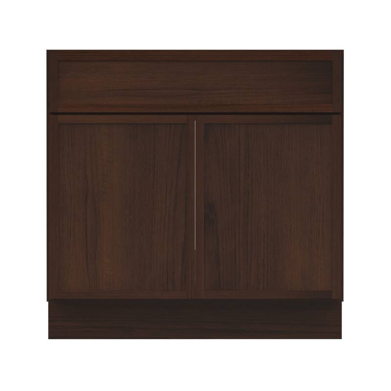 Vanity Art 30" Freestanding Single Base Storage Cabinet with Soft Close Doors