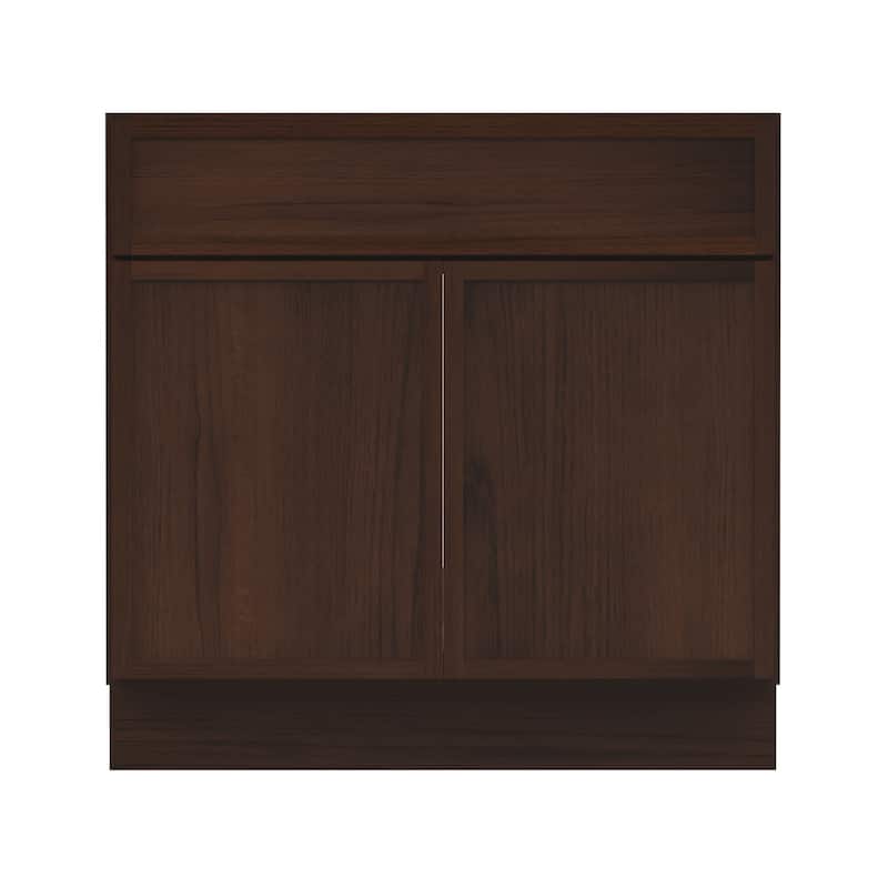 Vanity Art 33" Freestanding Single Base Storage Cabinet with Soft Close Doors