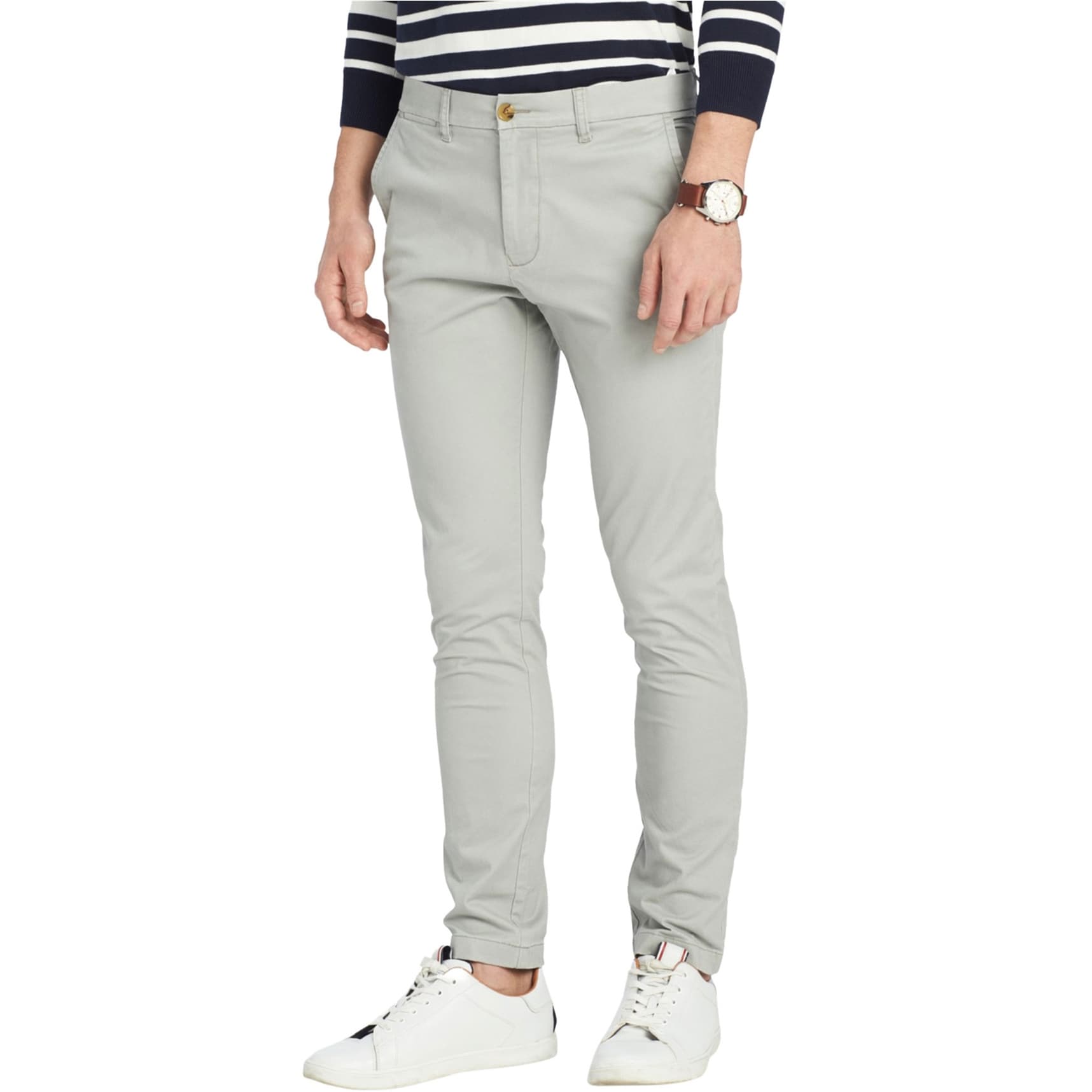 tommy hilfiger men's slim fit chinos