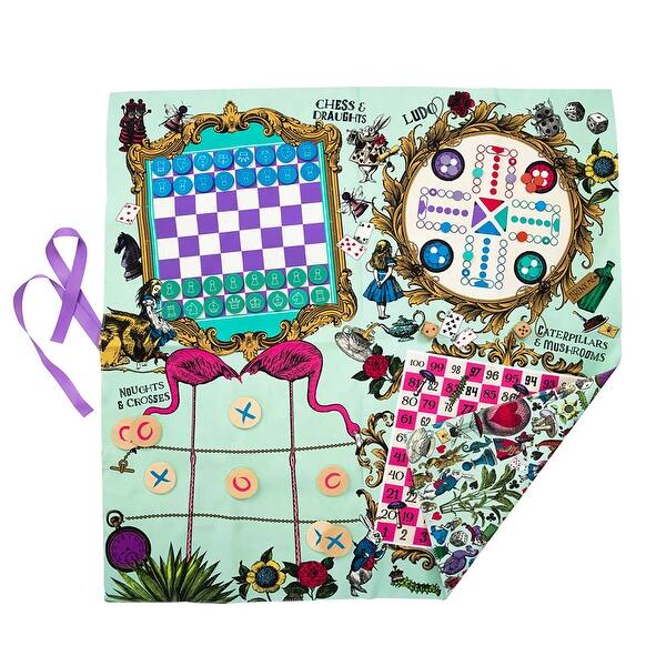 slide 2 of 3, Alice In Wonderland Party Games Mat