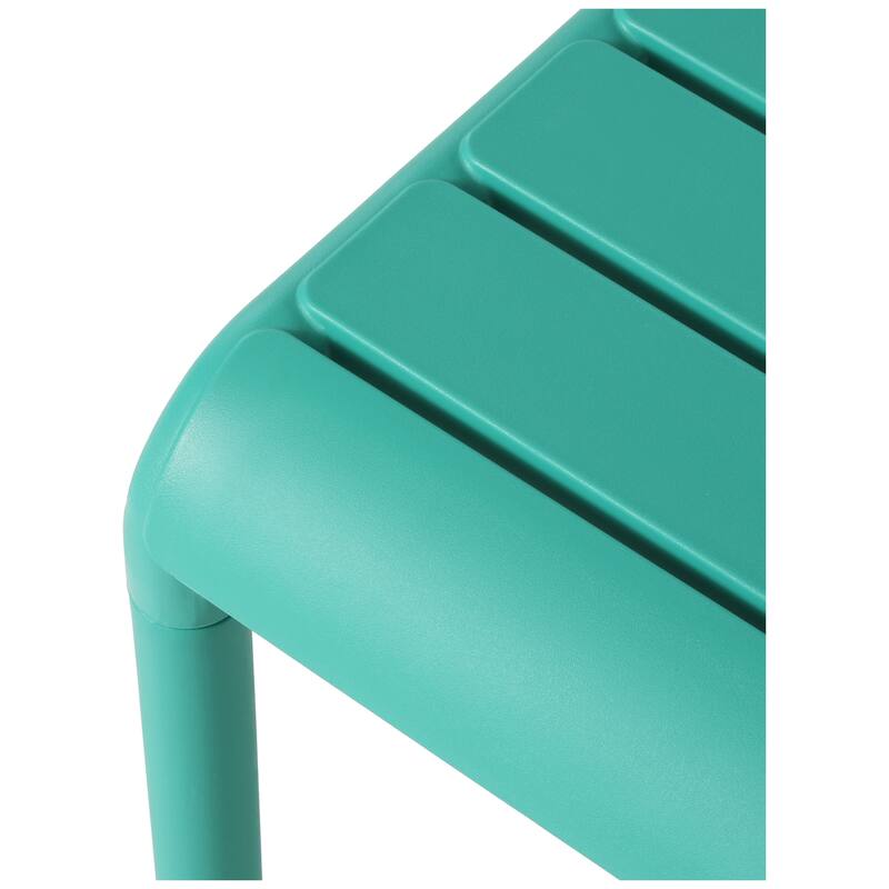 Frond and Form Square Outdoor Side Table (Set of 2)