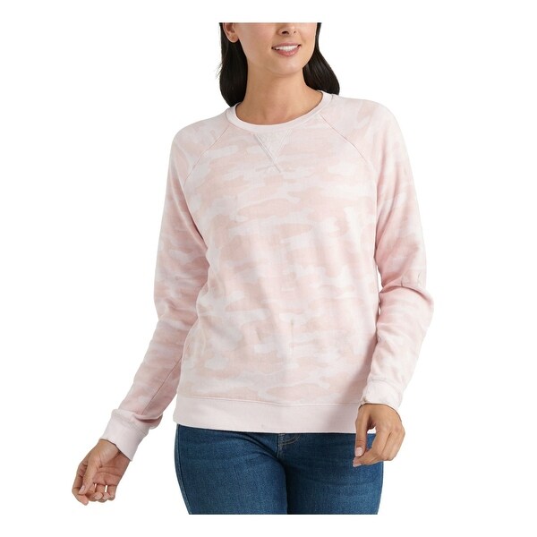 lucky brand pink camo tee