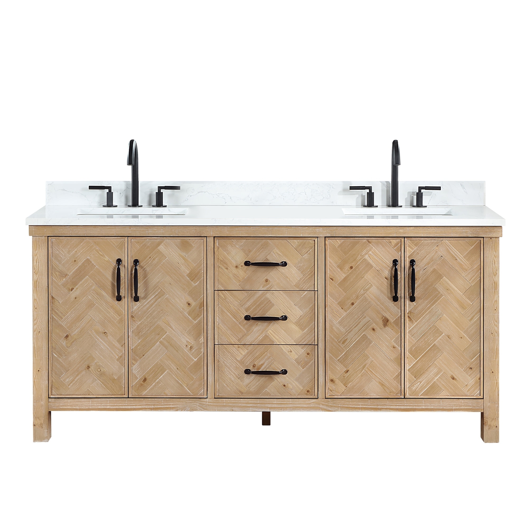 Miseno MV-NM-JAVI72-GWT Javier 72" Free Standing Double Basin Vanity