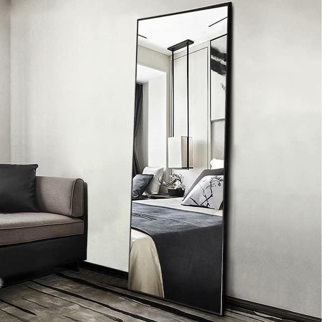 Carson Carrington Paaskynen Aluminum Alloy Full Length Floor Mirror