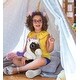 preview thumbnail 5 of 4, DolliBu Sparkle Eyes Horse Unicorn Plush Stuffed Animal with Outfit - 8 inches