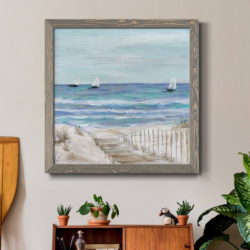 Gulf Shores III-Premium Framed Canvas - Ready to Hang