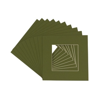 11x14 Precut Acid-Free Mat Board For 12x16 Frame - Metallic Gold, Single Mat, Made In USA - View #9