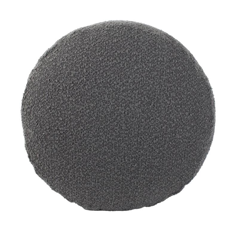 Allan Andrews Foot Pouf Barbet Charcoal