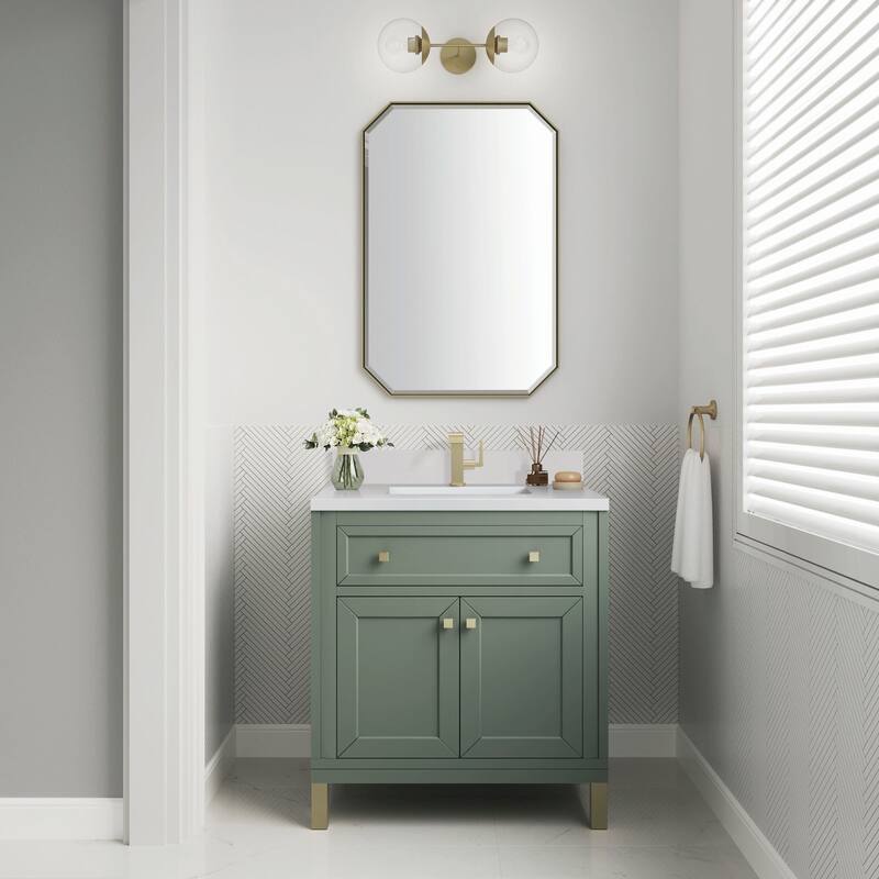 James Martin Vanities 305-V30-1WZ Chicago 30" Single Basin Wood Vanity