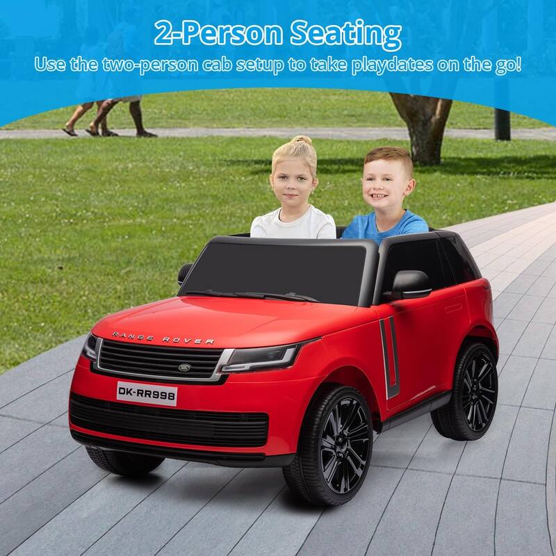 24V 2-Seater Licensed Land Rover Ride On Car Toy
