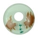 preview thumbnail 7 of 7, Glass Waterfall Faucet Disc Replacement Part with Koi Fish Design Renovators Supply