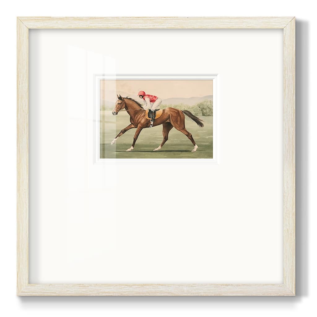 Vintage Equestrian IPremium Framed Print