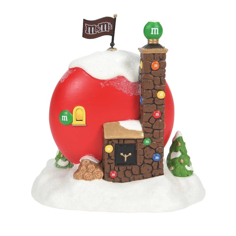 Department 56 North Pole Series Lighted Red's M&M Cottage - 6013435