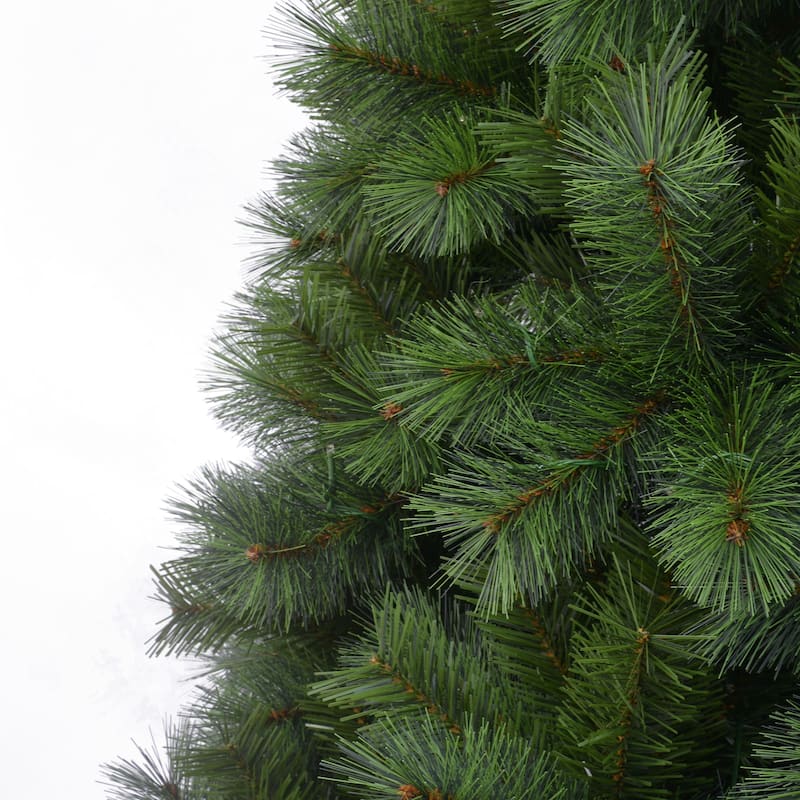 Puleo International 7.5' Pre-Lit Artificial Wyoming Pine Tree with Multi-Function LED Lights