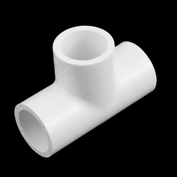 20mm Inner Dia 3 Way T Shape PVC Water Pipe Tube Joint Coupler