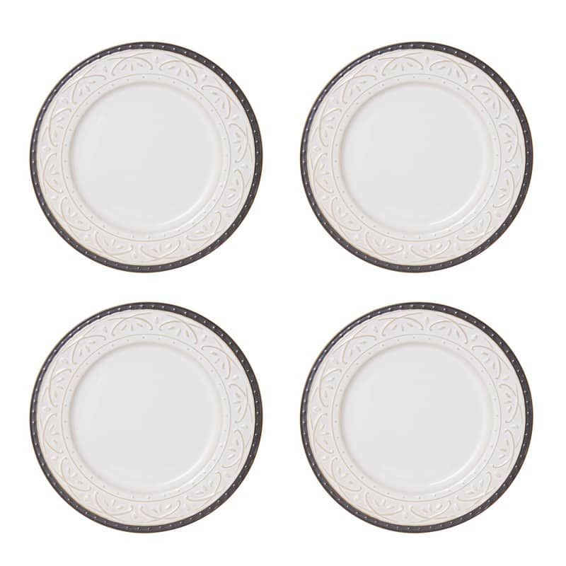 Pfaltzgraff Promenade Scroll 16-Piece Dinnerware Set, Service for 4
