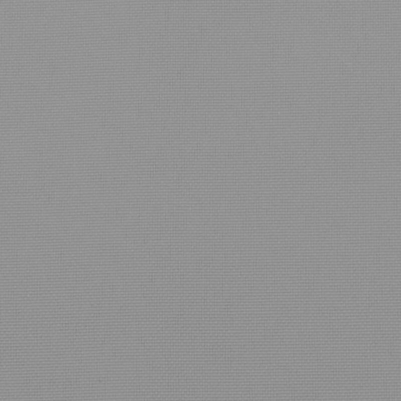Claire Outdoor Cushion for Bench, Gray Fabric, Non Slip Ropes, 71 Inch