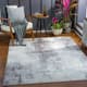 Cooke Industrial Abstract Area Rug - 8'10" x 12'4" - Slate