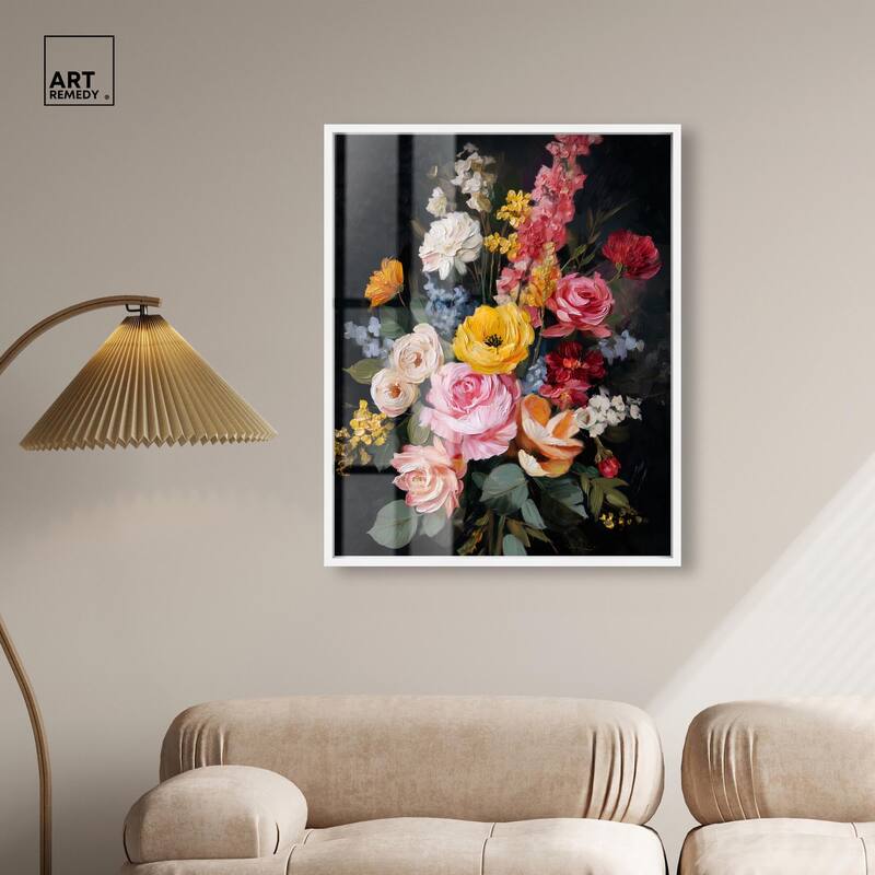 Garden Richness II Shadowbox by Art Remedy