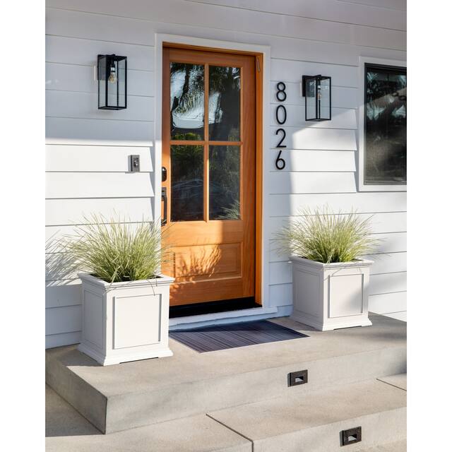 Veradek Brixton Cube 20-inch Planter Box
