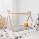 preview thumbnail 13 of 28, Signature Design by Ashley Piperton Two-tone Tent Complete Bed in Box Full - White