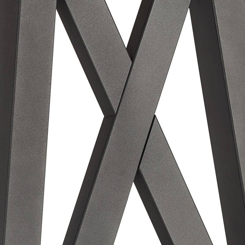 Bryson Rustic X-Base Sofa Entryway Table by iNSPIRE Q Classic