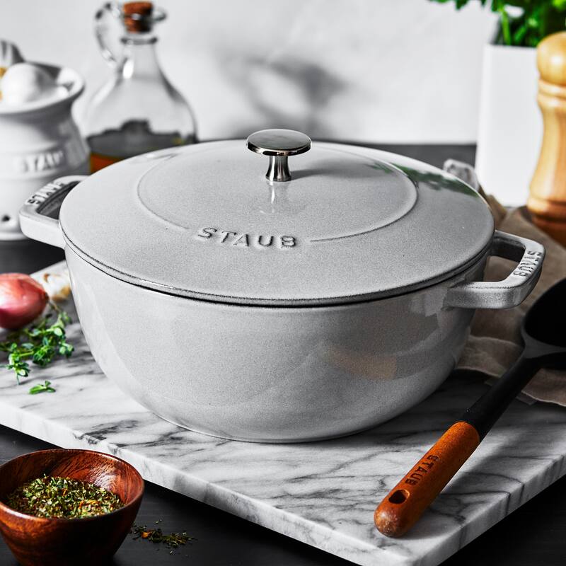 STAUB Cast Iron 3.75-qt Essential French Oven